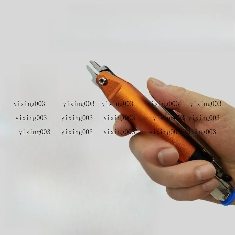 Mini Pneumatic Scissors Tungsten Steel Diagonal Cutter Adjustable Opening for Component Pin Cutting