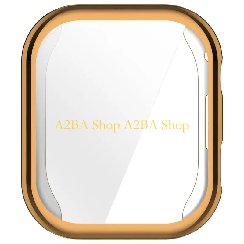 A2BA Case for Watch 6 Full Coverage Screen Protectors & Hard TPU Protective Bumper Smartwatch Accessories