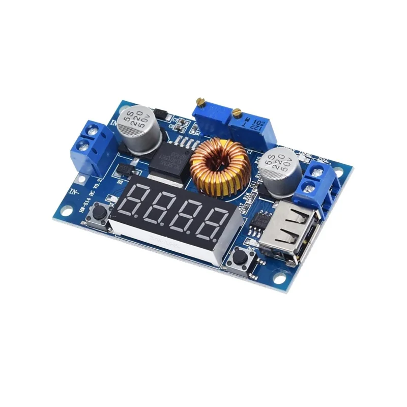 5A constant voltage constant current step-down power module with display LED driver lithium battery charging