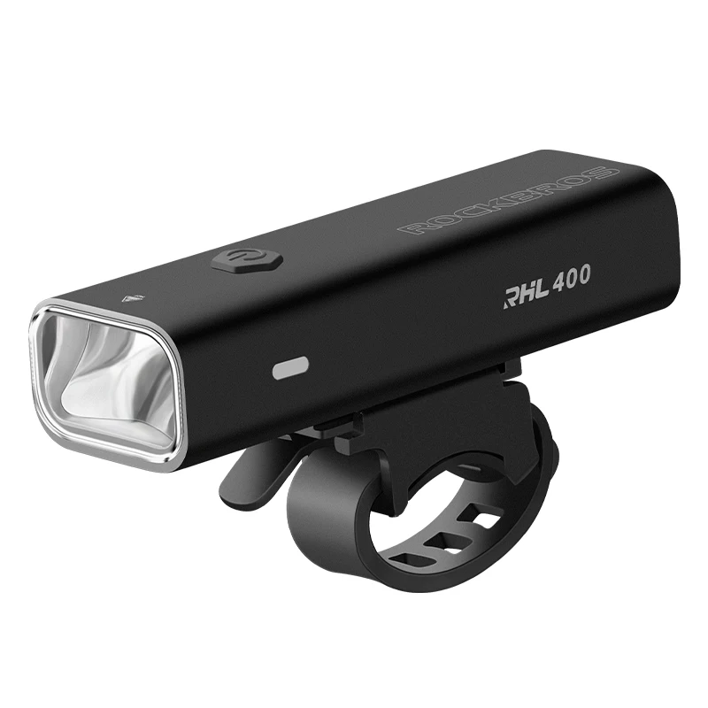 AliExpress ROCKBROS 200LM 400LM Bike Light Type-C Charging LED Cycling Front Lamp Headlight Aluminum MTB Road