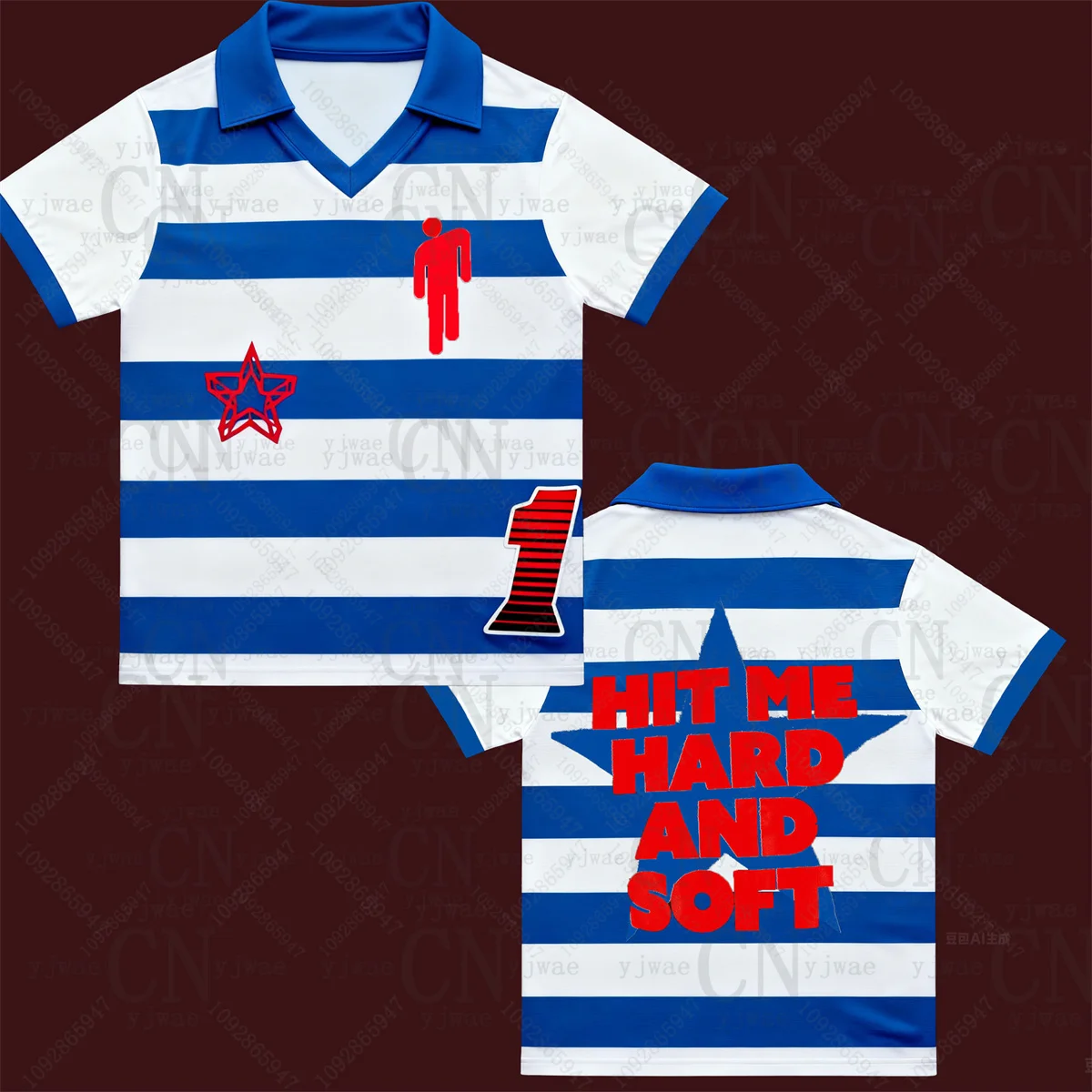 ضربني هارد آند سوفت شبكة جيرسي البوب المغني الحفل جولة الزي للجنسين الموسيقى مروحة قميص الشارع الشهير الصيف المرأة تي شيرت #1