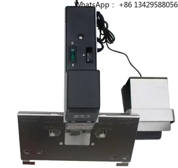 Jmz-106 Electric Auto Stapler Binder, 2-50 Sheets Capacity for Flat & Saddle Stitching, Desktop Booklet Maker