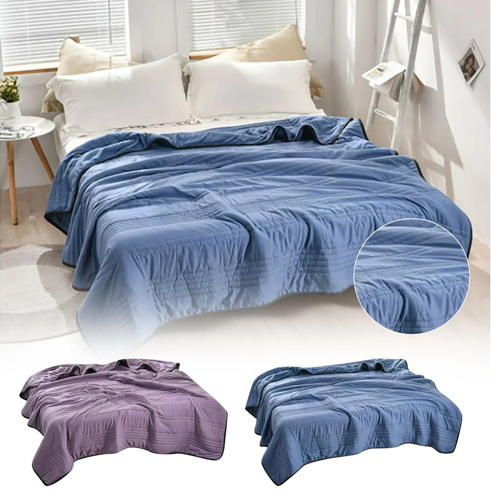

Summer Cooling Blanket For Bed Weighted Blankets For Hot Sleepers Adults Kids Home Couple Bed Air Condition Comforter Quilt