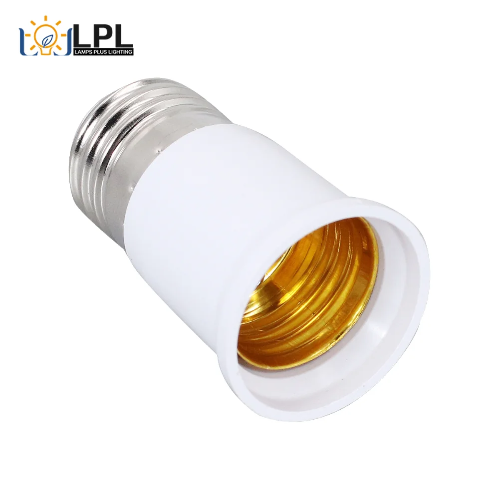 Universal E27 to E27 Lengthened Lamp Holder Tube LED Light Bulb Base Extension Lamp Head Conversion Socket 65MM 95MM