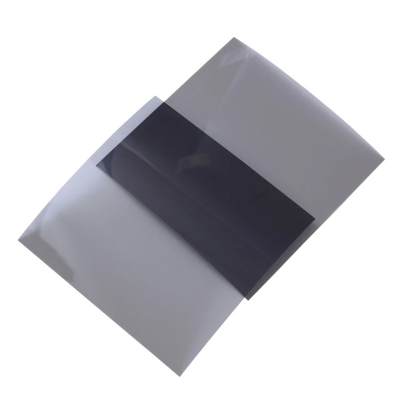 15x15cm/20x20cm Linear Polarizer Film Glossy LCD Polarized Filter Polarizing Film Sheet For Polarization Photography