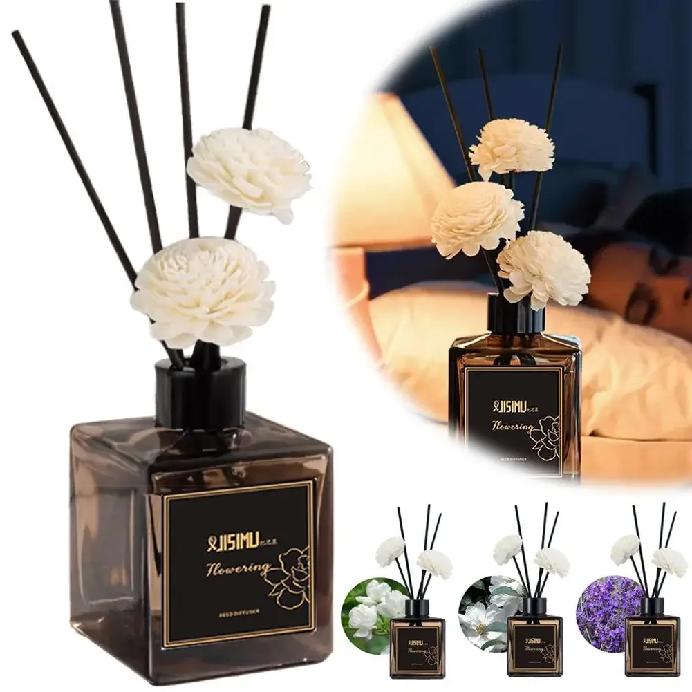 Óleo Difusor de Aroma Premium 50ml para Casa e Carro, Desodorizador de Ambiente, Perfume com Fragrância Duradoura