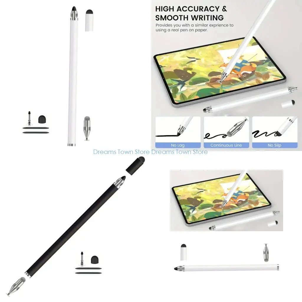 

HX6A Durability Metal Plastic Styluses Pen MultiDevice Support Smooth Writing Drawing