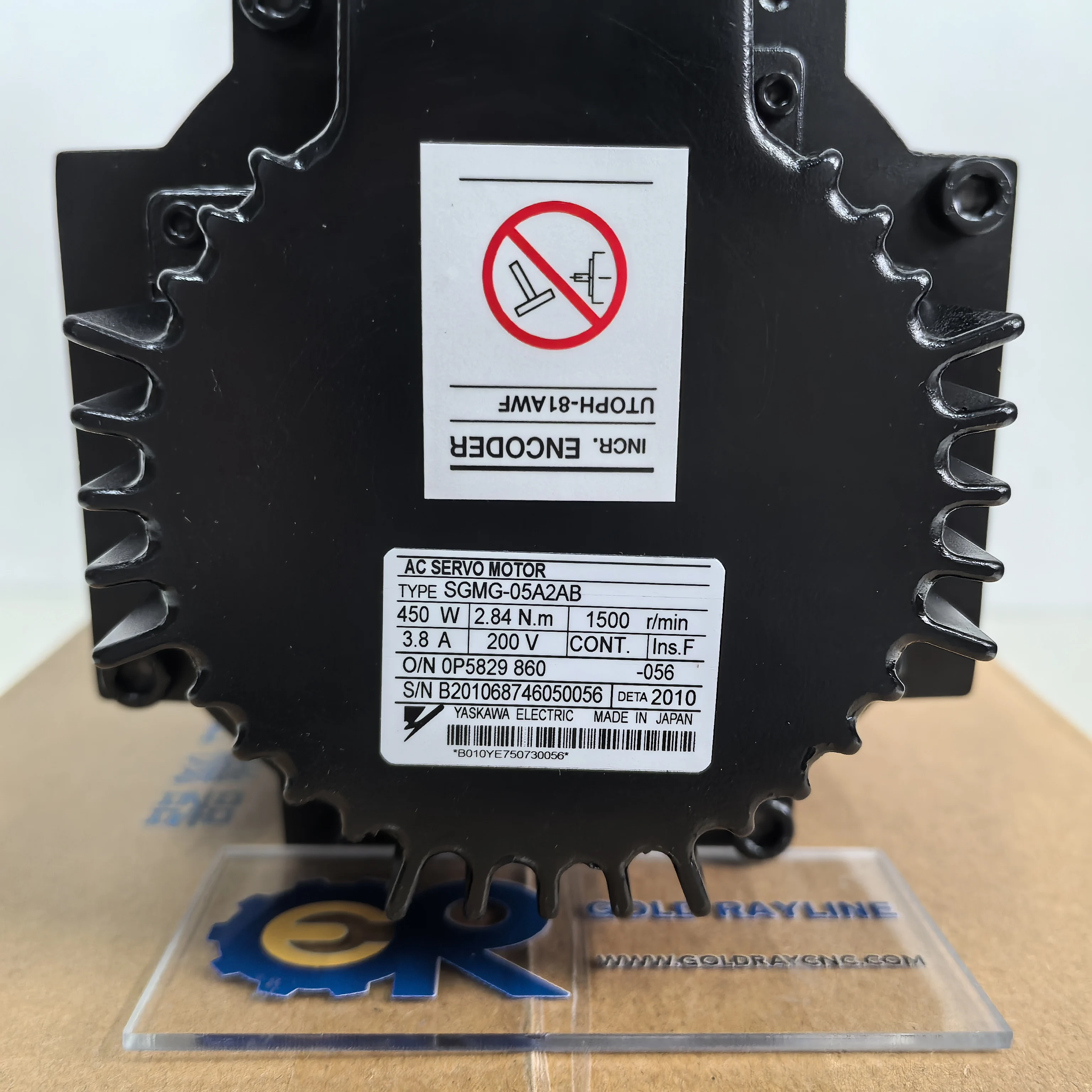 

Новый серводвигатель Yaskawa SGMG‑05A2AB с ускоренной доставкой