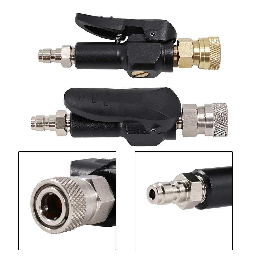300Bar HPA-Nachfüllstationsadapter, 8-mm-Schnellanschluss für Sodagas, Hochdruck-Luftfüllventil, Edelstahlwerkzeug