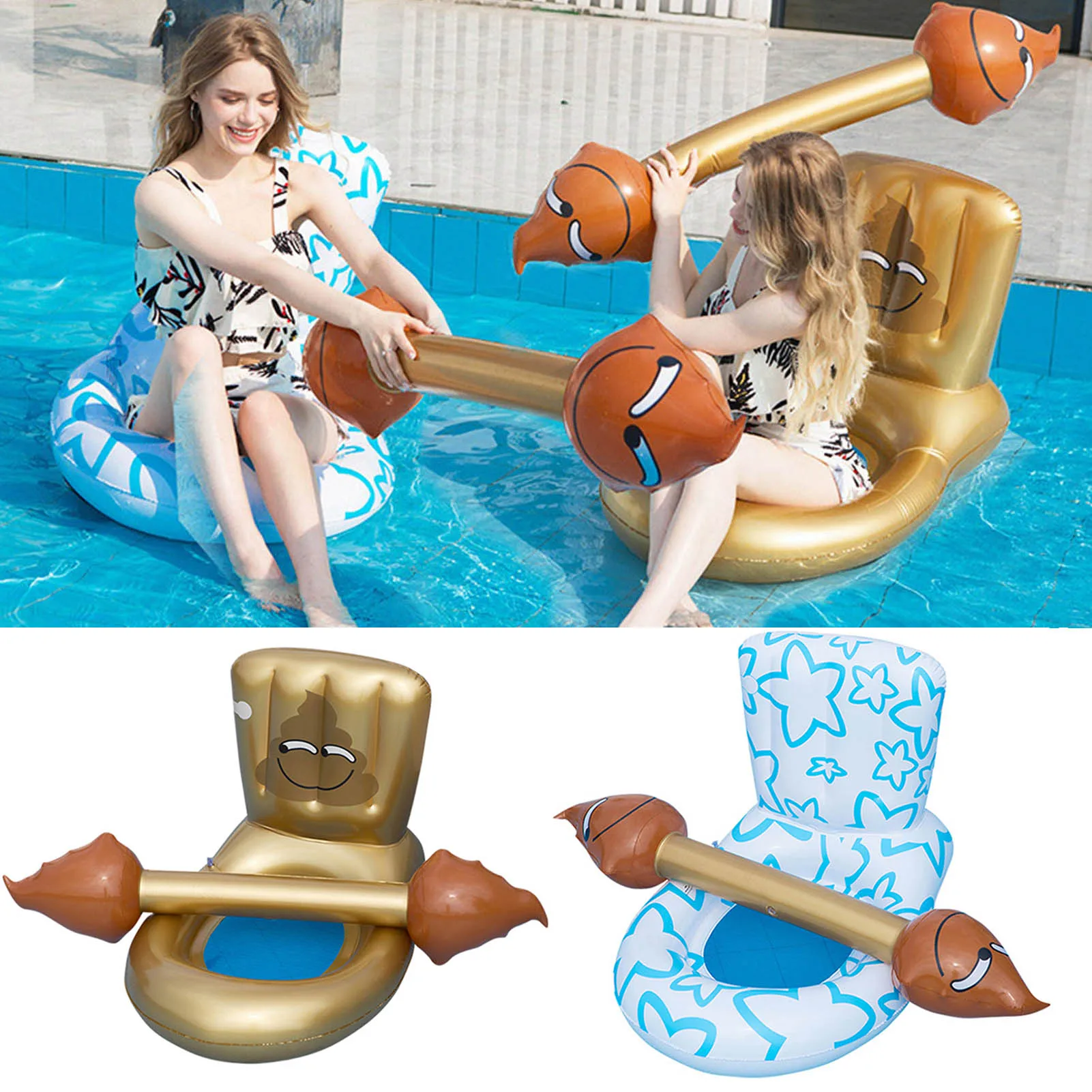 Inflatable Swimming  Fun Beach Float Adults Families Playtime Accessories Suitable for Outdoor Activities