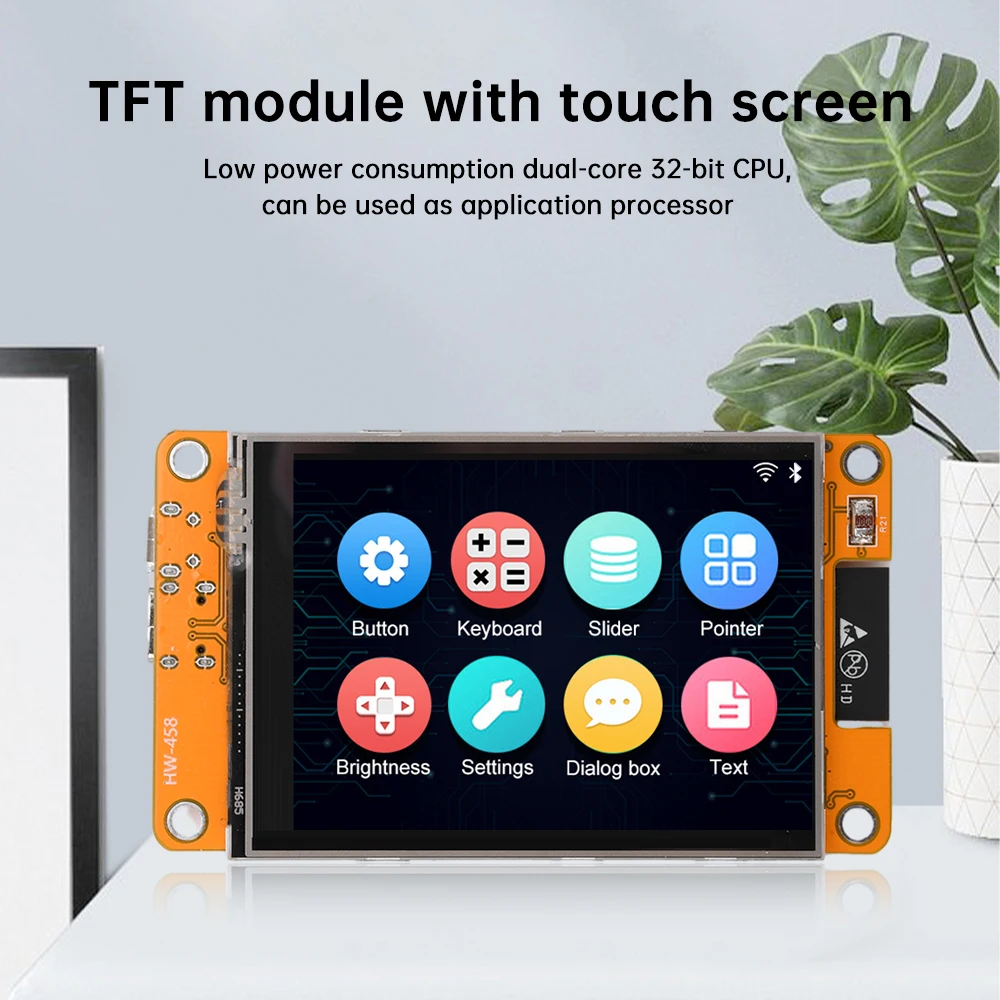 ESP32 scheda di sviluppo WIFI e BT modulo TFT LCD da 2.8 pollici 240*320 RGB 65K schermo di visualizzazione a colori intelligente 240MHz 600DMIPS