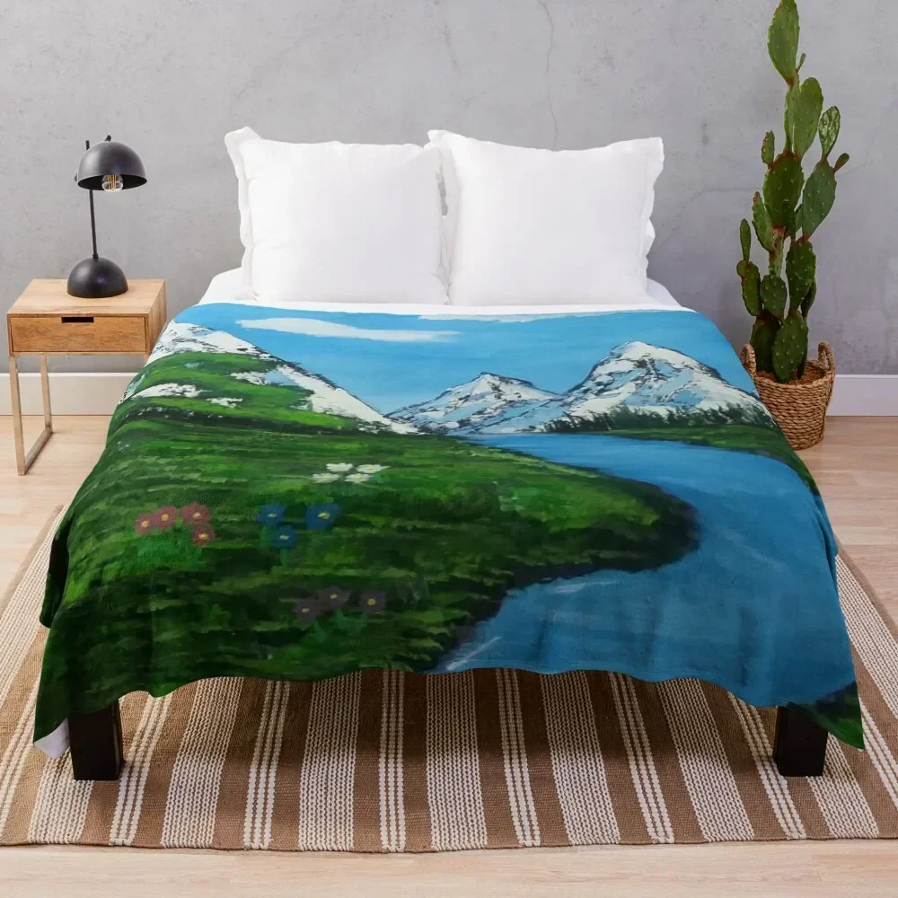 

Essence of Spring Throw Blanket Luxury Thicken Luxury Blankets