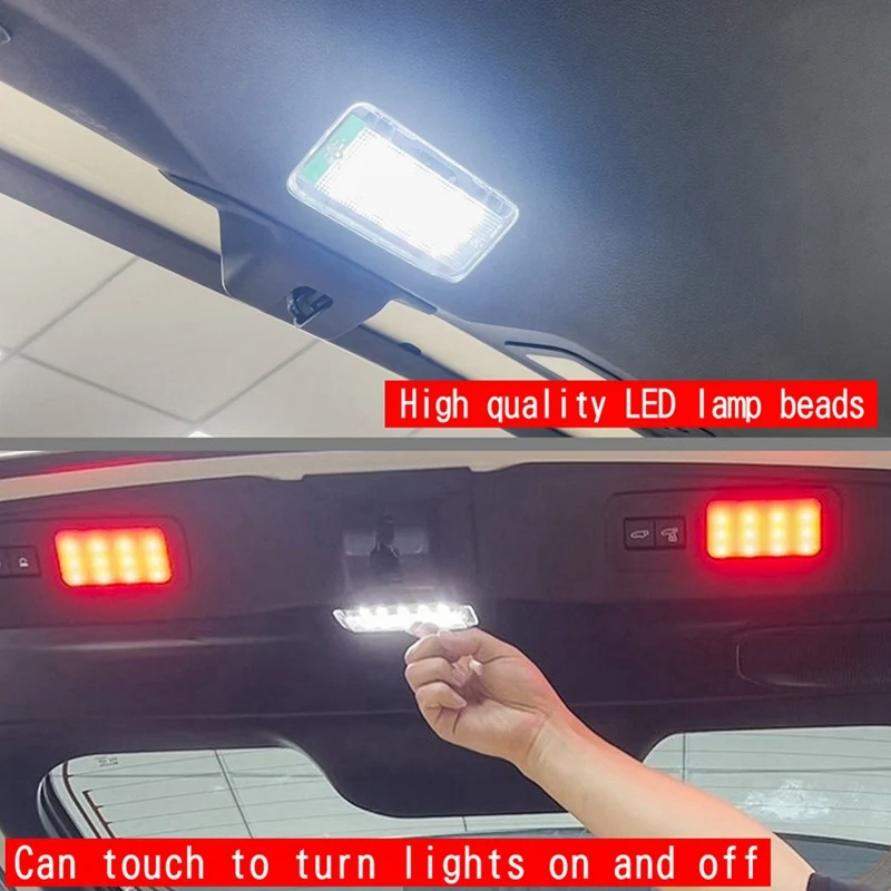 Car Rear Trunk Lighting Light Warning Light For Toyota Prado LC250 2024 Camping Light Car Accessories