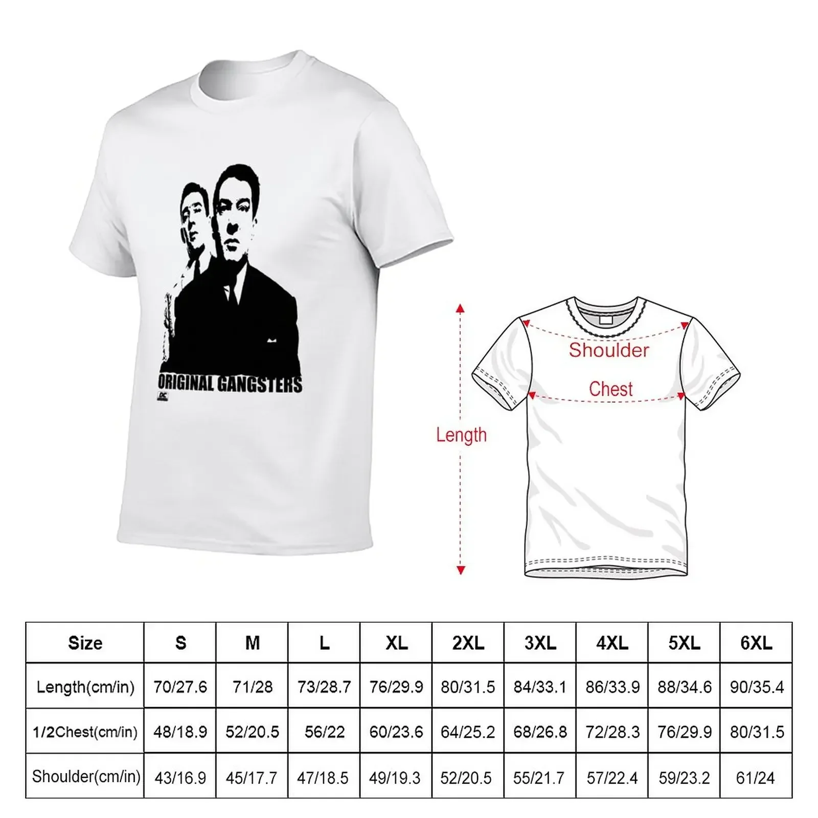 The Krays T-Shirt cute tops summer tops graphics men clothing