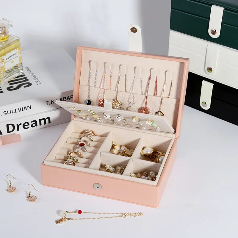 

Jewelry storage box, portable and exquisite