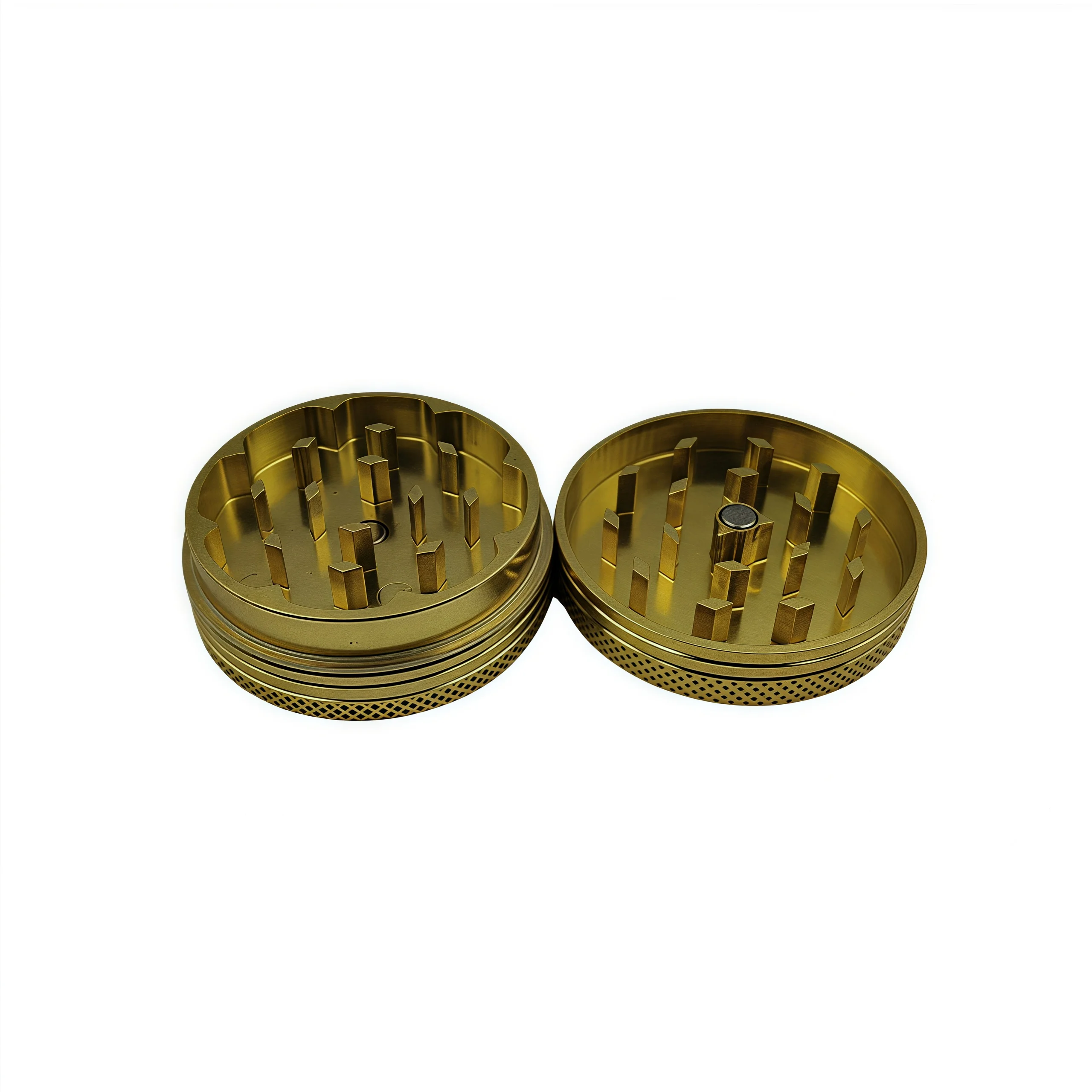 11-Color 40mm Manual Grinder - Dual-Layer Fast Grinding with Diamond Teeth, Portable Design，The best Smoking accessories