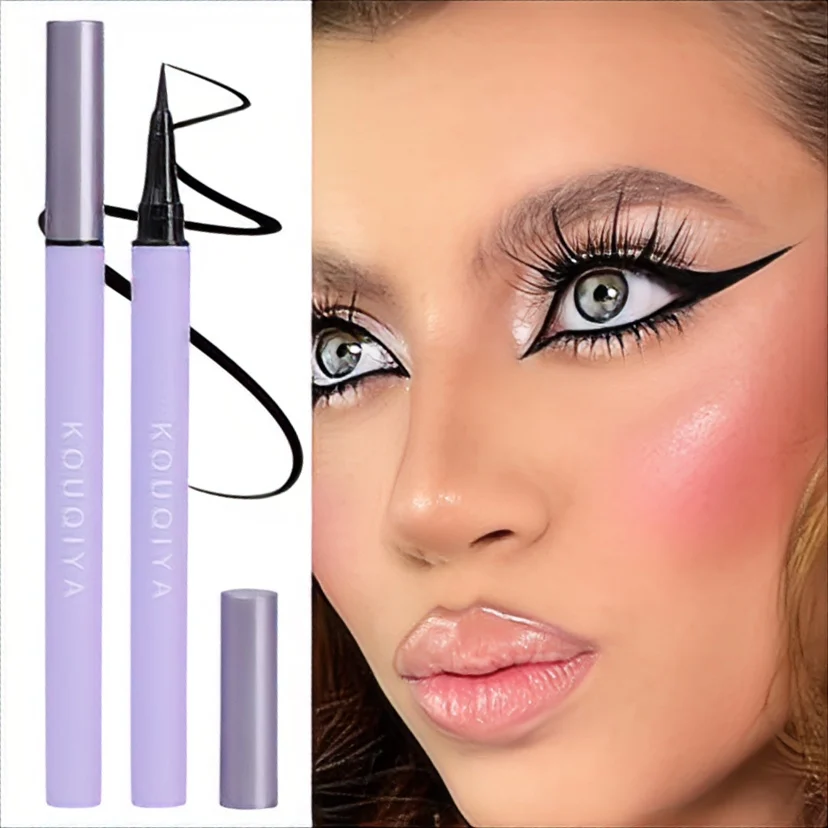 Ultra-thin Matte Eyeliner Lying Silkworm Pen Waterproof Lasting Silky Quick Drying Liquid Eye Liner Pencil Eyes Makeup Cosmetics