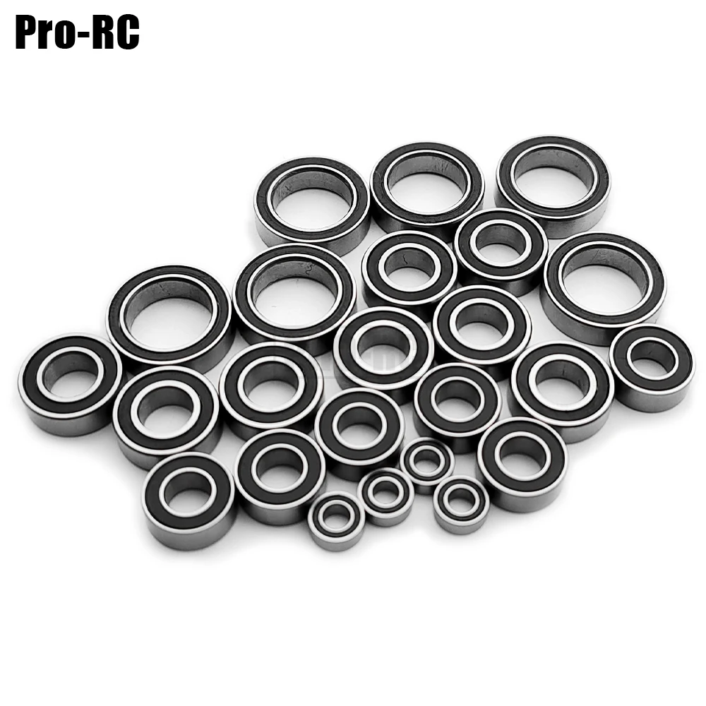 24Pcs Complete Bearings Kit for Losi 1/10 Baja Rey & Rock Rey RTR Rc Car