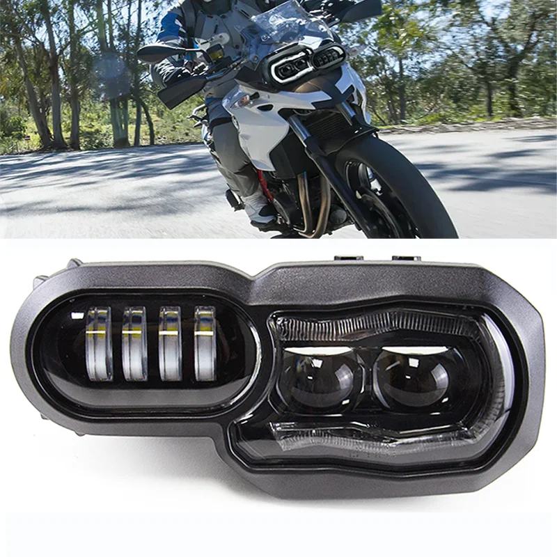 Motorcycle Light LED Front Headlight for ADV Adventure BMW 2005 - 2012 R1200GS / 2006 -2013 R1200GS Motos Spotlight Accessoires