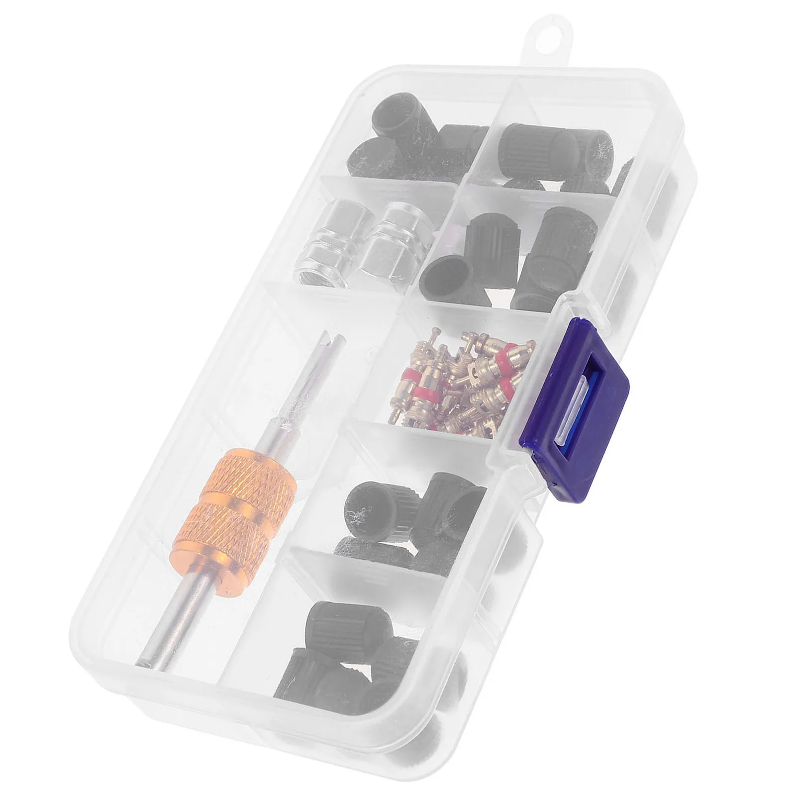 

1Set Tire Valve Core Remover Tool Kit For Bike Car Motorcycle Universal Valve Stem Installation Removal Wrench Compact Repair