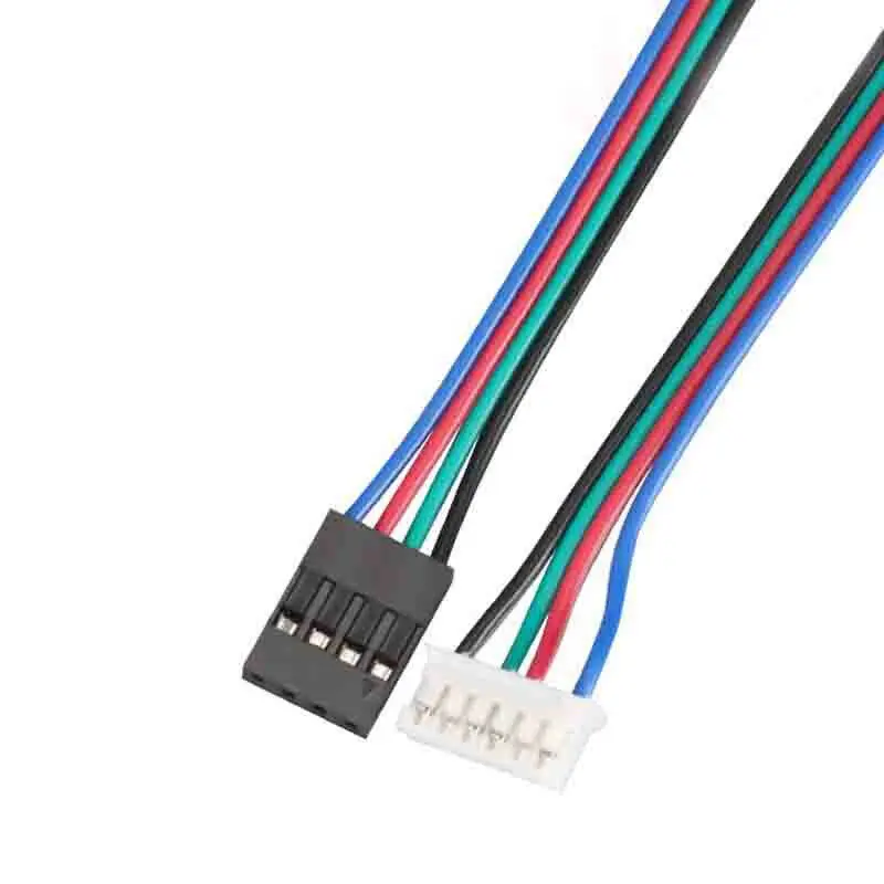 Replacement Stepper Motor Cable Set 5 pcs 4 pin XH2.54 Female Connector for NEMA 17 Motors Used in For 3D Printers
