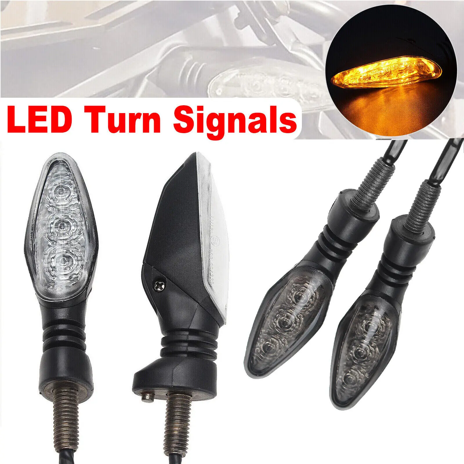 LED Turn Signals For 790 890 990 ADV 1290 Super DUKE/ADV 690 890 DUKE 250 350 500 EXC-F 450 530 EXC-R Indicator Light