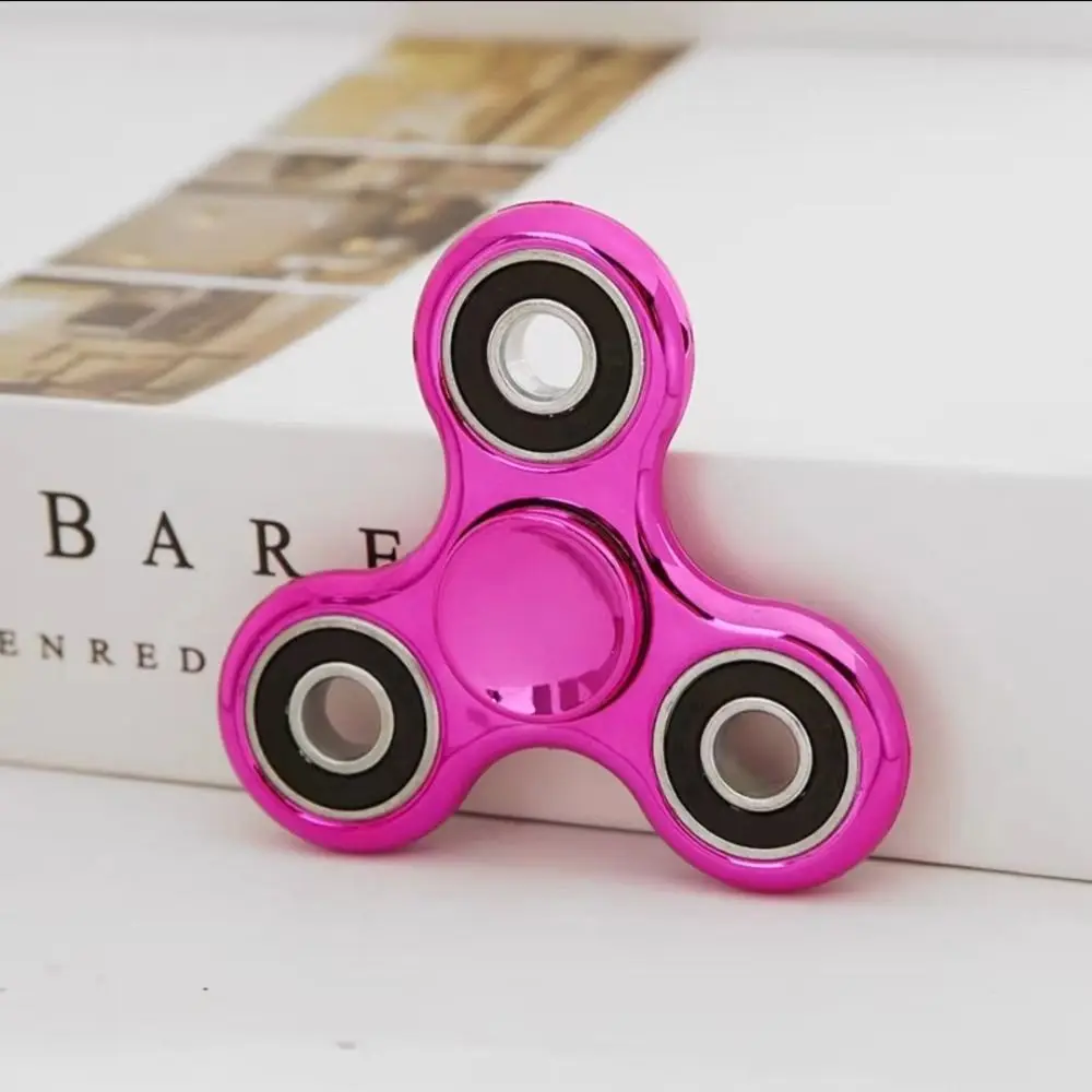 Cool Fidget Spinner EDC Spinner For Bulk Anxiety Autism ADHD Anti Stress Tri-Spinner High Quality Adult Kids Toys Accessories