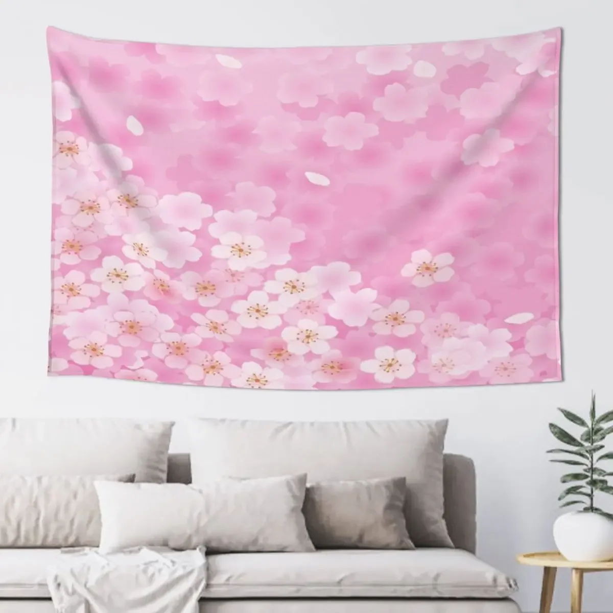 

Idyllic Sakura Leaves Tapestry Luxury Living Room Decoration Room Design Bedroom Organization And Decoration Tapestry