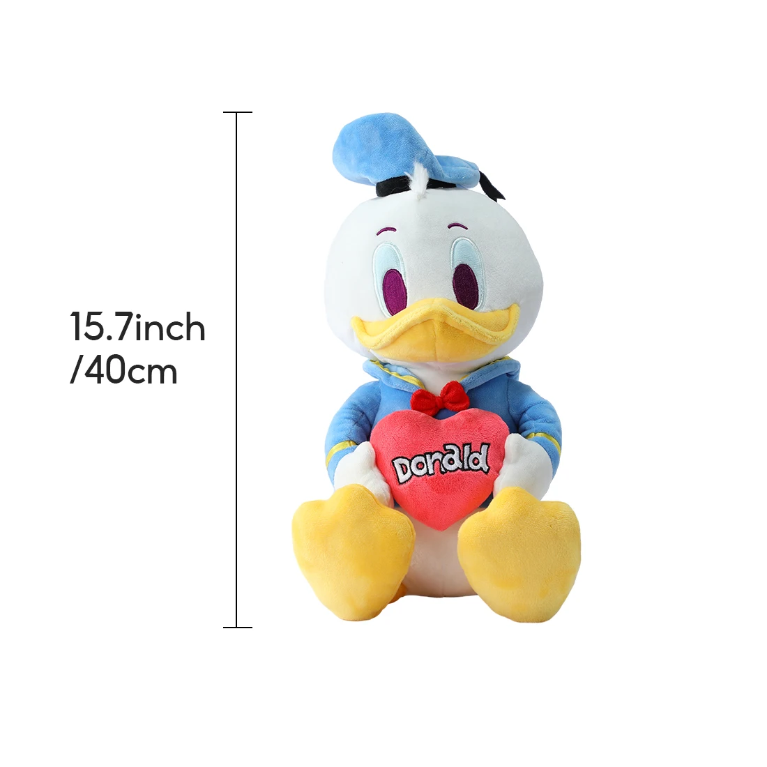 MINISO Disney Holding-Heart Plush Toy(Donald)