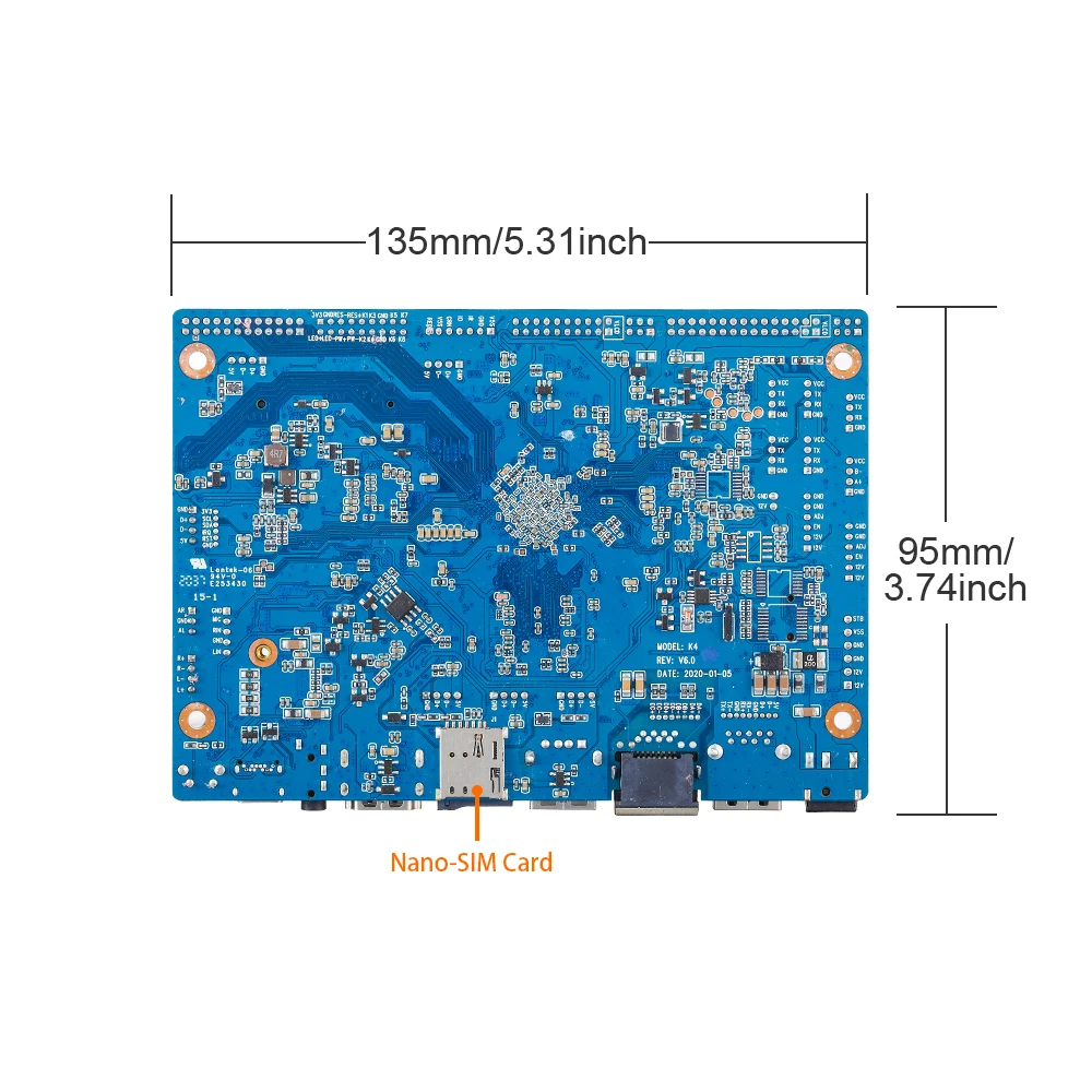 Liontron K4 Rockchip motherboard RK3399 Cortex-A72/A53 1000M Adaptive Ethernet HDMI LVDS eDP MIPI Industrial control Mainboard