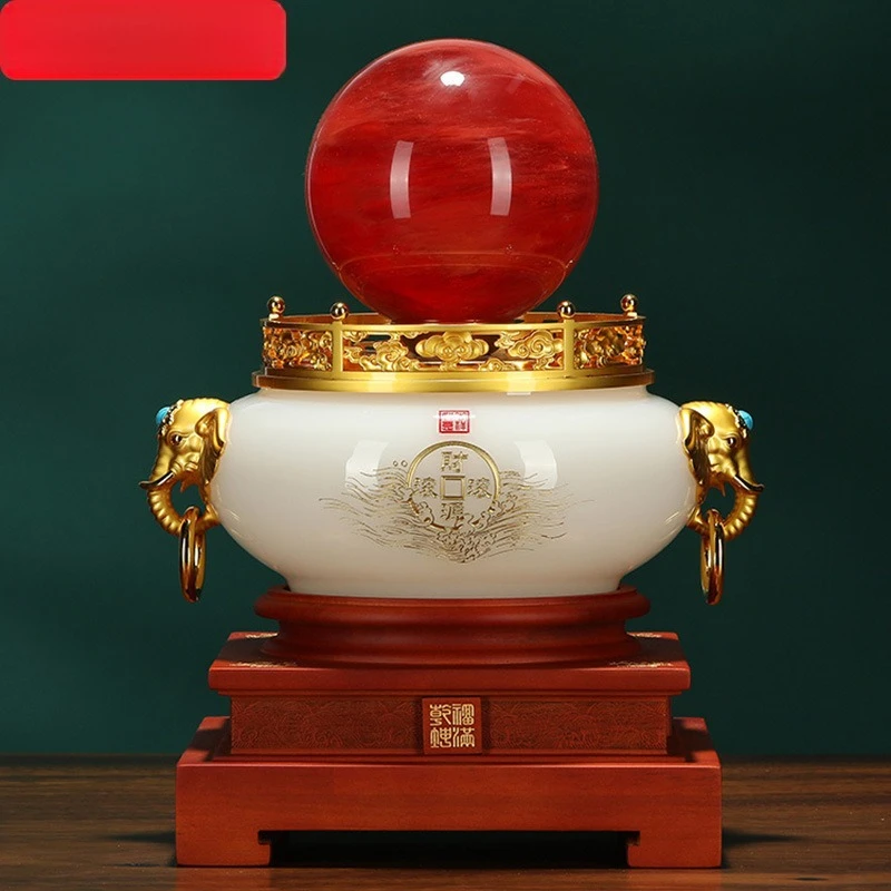 Boa sorte cornucópia ornamentos da sorte estilo chinês mobiliário doméstico empresa abertura presentes