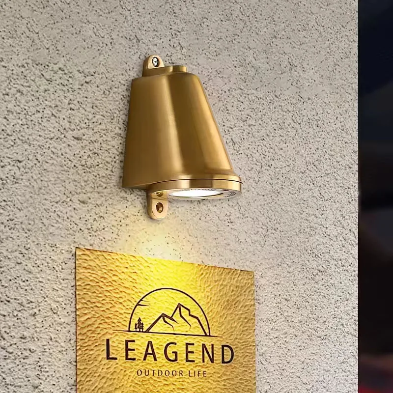 Retro Industrial Wall Lamp LED Outdoor Aluminum Wall Decor Staircase Lights Clothing Store Entrance Spotlight Logo Sign Lamps