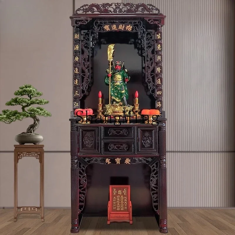 

SMGod of Wealth Guan Gong Shrine Cabinet Home Altar Living Room Company Factory Shrine Cabinet