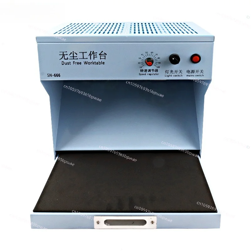 Dust-free Workbench, Mobile Phone Repair Screen Film OCA Dry Glue Negative Ion Workroom Double Station