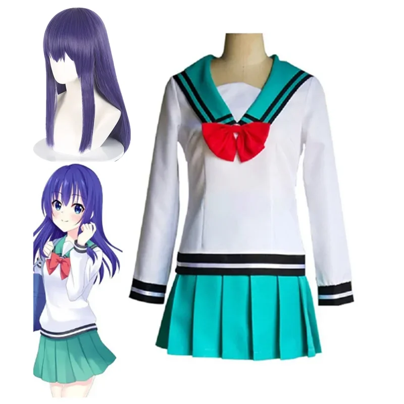 Anime Saiki Kusuo The Disastrous Life K.-Nan Cosplay Teruhashi Kokomi Cosplay School Uniform Custome for Womenen