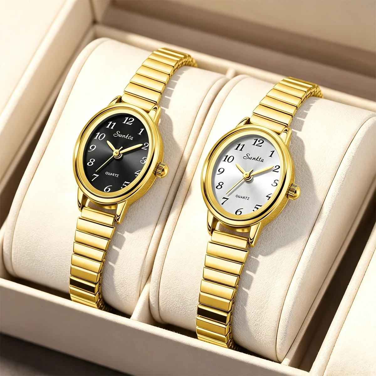 SUNKTA 2026 Elegant Ladies Watches Ultra-thin Women Watch Casual Fashion Watch Creative Quartz Wristwatch Gift Relogio Feminino