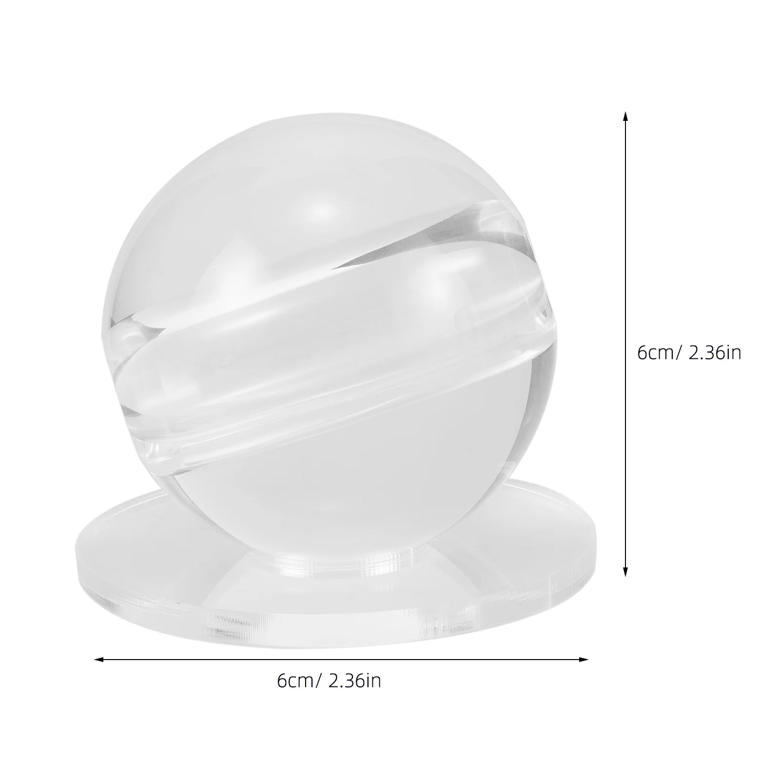 Entrenador de golpes de billar, herramienta de corrección de taco de billar transparente, entrenador de precisión de taco de resina, pelota de entrenamiento de mejora