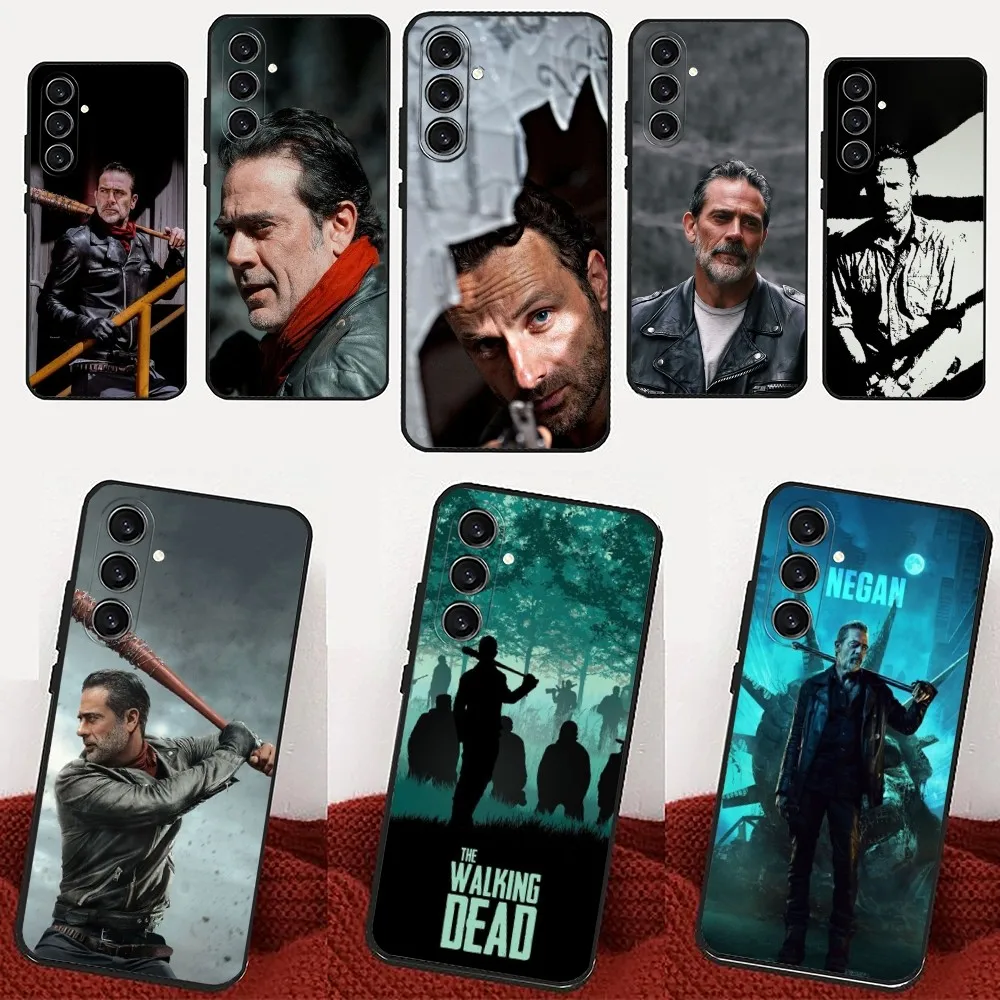 Negan The W-Walking D-Dead Phone Case For Samsung Galaxy A13,21s,22,31,32,52,53,71,80,91 Black Soft Cover