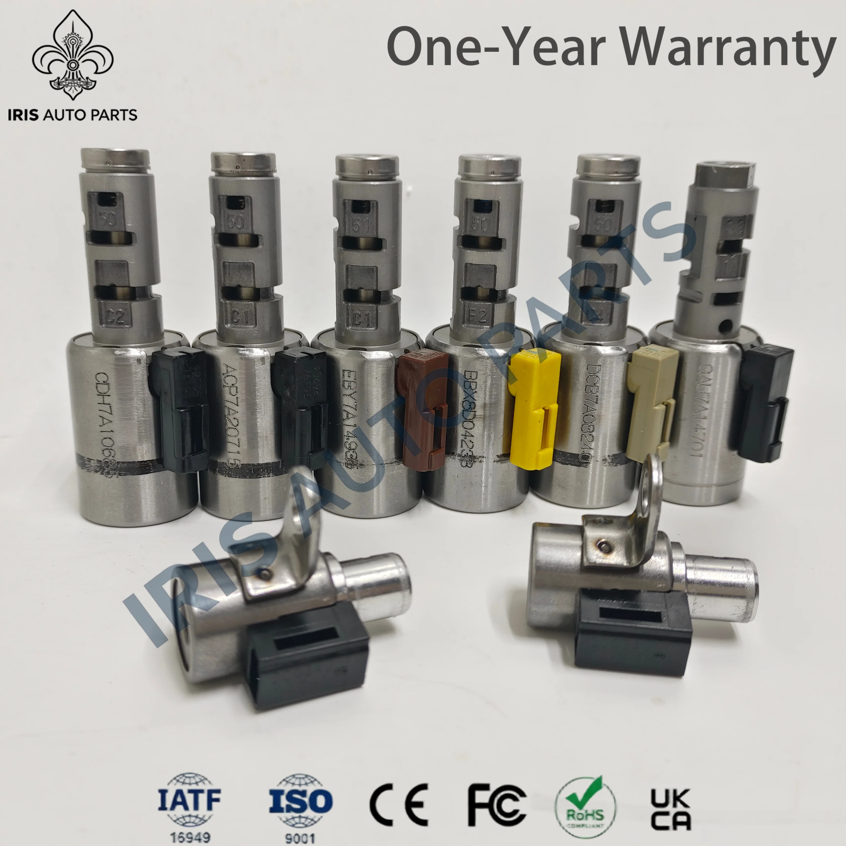 High Quality 09G TF-60SN/TF60SN 8Pcs For VW Mini Saab Seat Skoda 2003-2011 Small Large Transmission Solenoid Kit Set