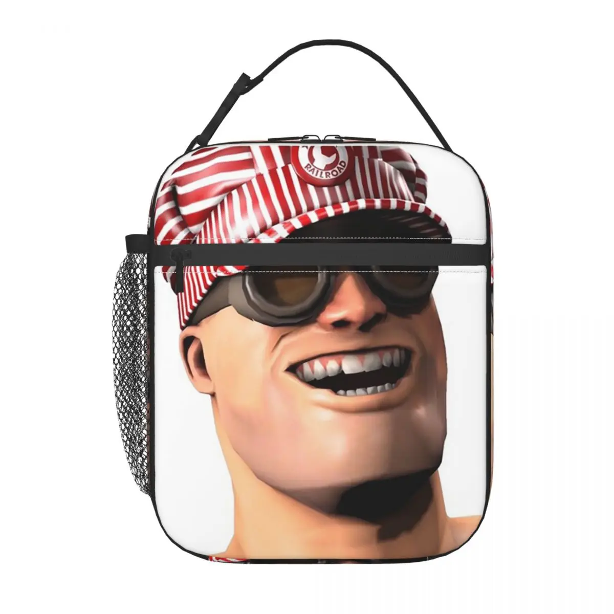 Tu es laid, je sens l'odeur de Jojo, ingénieur TF2, Team Fortress, sac à déjeuner isotherme, boîtes à nourriture portables pour enfants, boîte à déjeuner thermique, sac fourre-tout