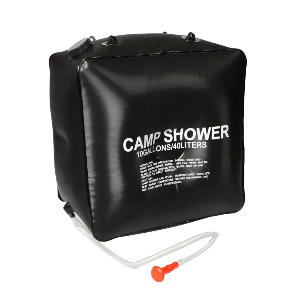 

Outdoor camping shower bag 40L solar bath bag large, outdoor drying bag