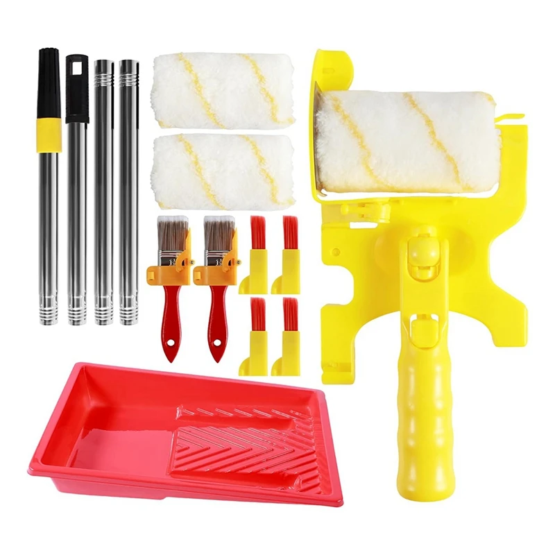 

Paint Edger Roller Brush, Hand-Held Clean-Cut Paint Edger Tool For Room Indoor Outdoor Painting