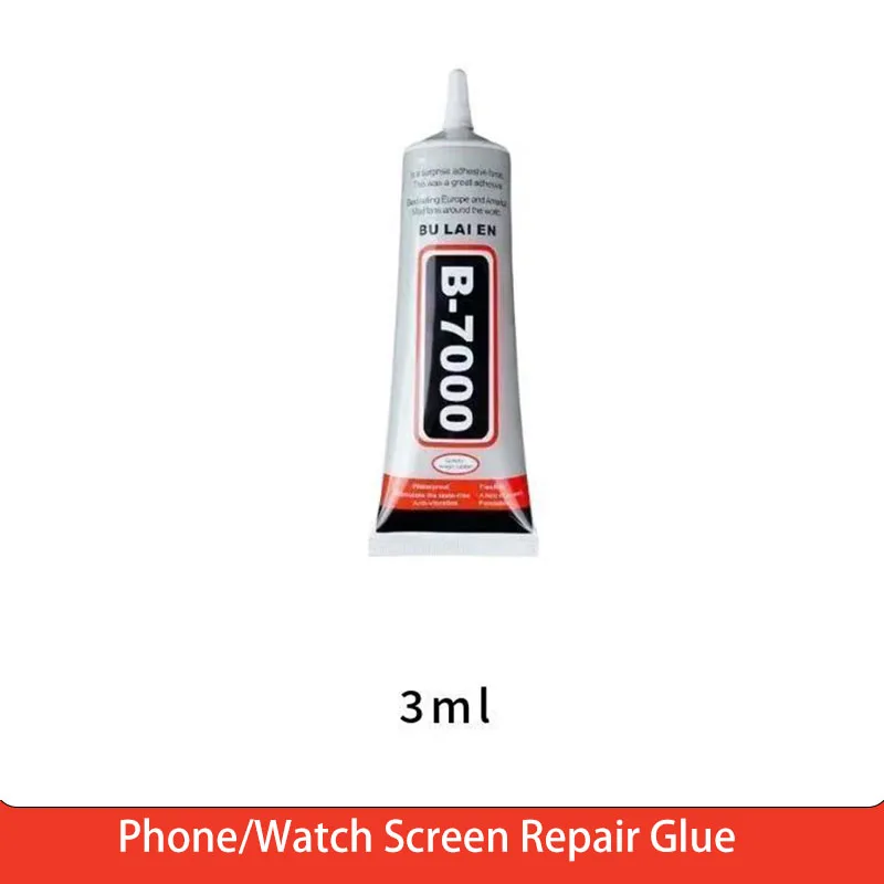 3ML B-7000 Adhesive Jewelry Craft, Waterproof Fast Drying Resin Glue Phone Watch Screen Repair Glue