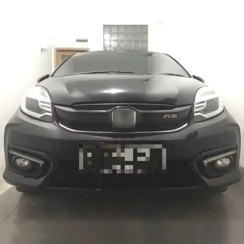 

Автомобильные светодиодные DRL 12 В дневные фонари для Honda Brio 2016 2017 2018 желтый указатель поворота дневные ходовые фары авто дальние фары противотуманные фары