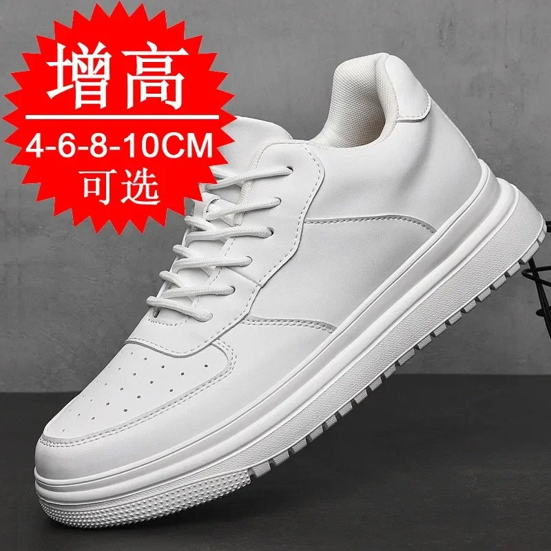 2026 Winter Herren Schuhe mit Höhenerhöhung Unsichtbare 6-8cm Sport-Sneaker Erhöhen die Körpergröße Leder-Schuhe Herrenschuhe – Detail 35