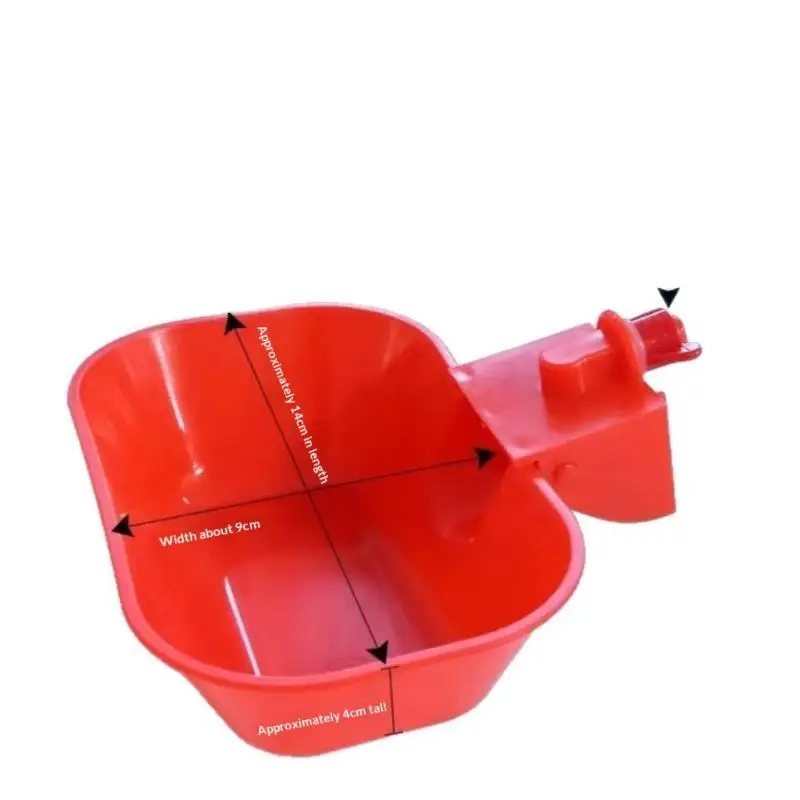 ~Automatic Poultry Drinking Bowls Square Enlarged Thicken Drinking Bowl for Cat Dog Chicken Duck Thread chicken feeder