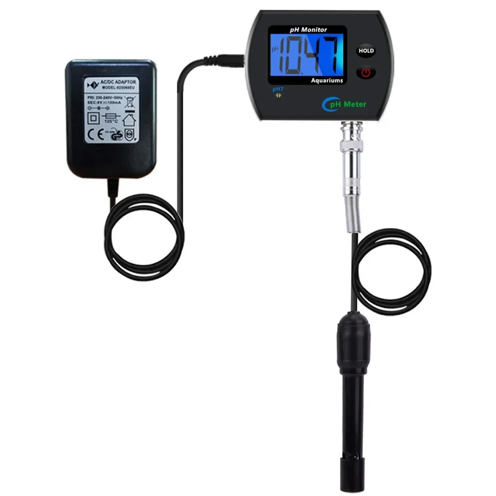 

Accurate Measurement For PH Measurement Water Quality Analyzer Backlight PH Meter Alloy Probe Battery Or Power Supply