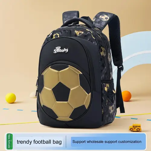 Imagen 2 del producto Mochila de fútbol para niños, mochila escolar de anime, mochilas escolares de viaje para adolescentes, mochila escolar infantil menino