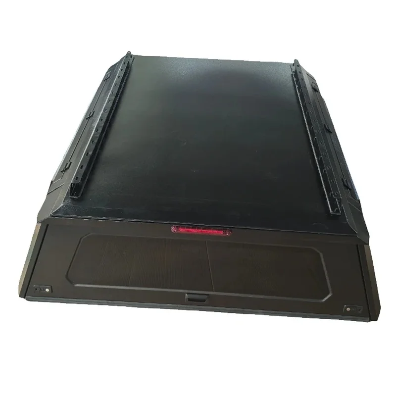 Top Quality Le Manual Hinged Waterproof Pickup Truck Bed Cover Tailbox Sierra Compatible Aluminum Alloy Hardtop Illuminated Car