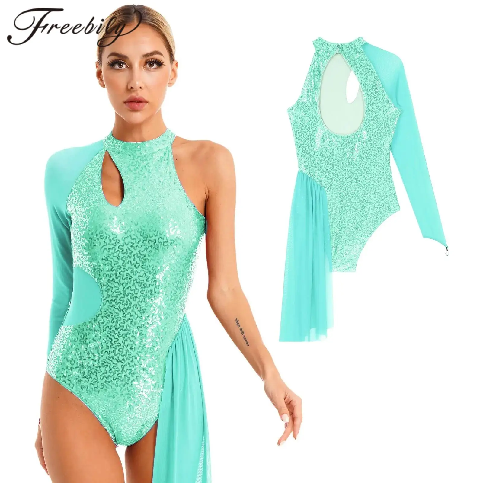 vestido-de-bale-feminino-leotardo-de-ginastica-com-glitter-um-ombro-lantejoulas-malha-transparente-danca-lirica-jumpsuit-para-patinacao-artistica